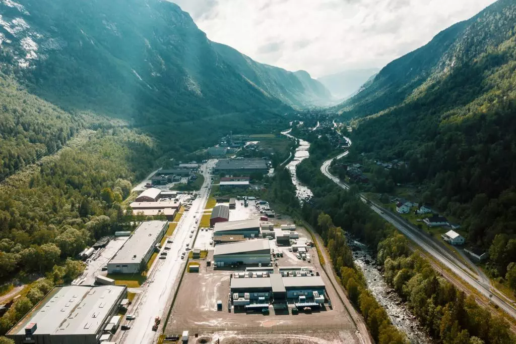 Volkswagen data centre at Green mountain in Rjukan