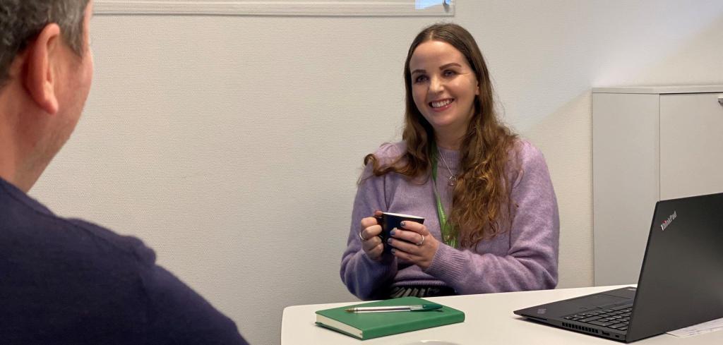 HR manager Irene Vikingstad in an interview for Data Center Recruitment