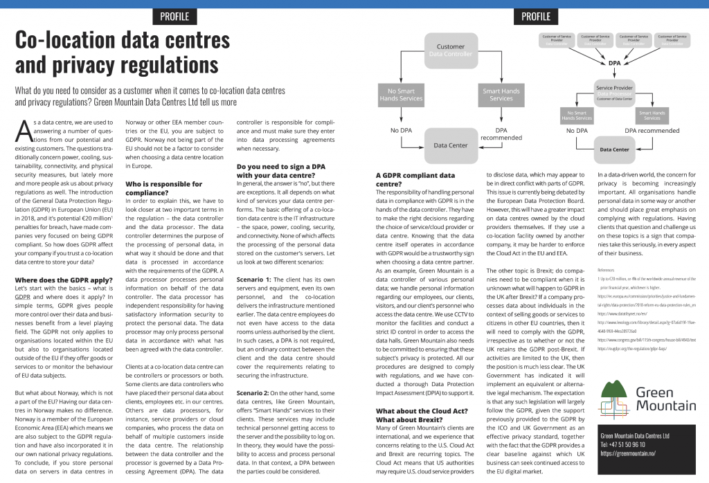 GDPR Article in Open Access Government