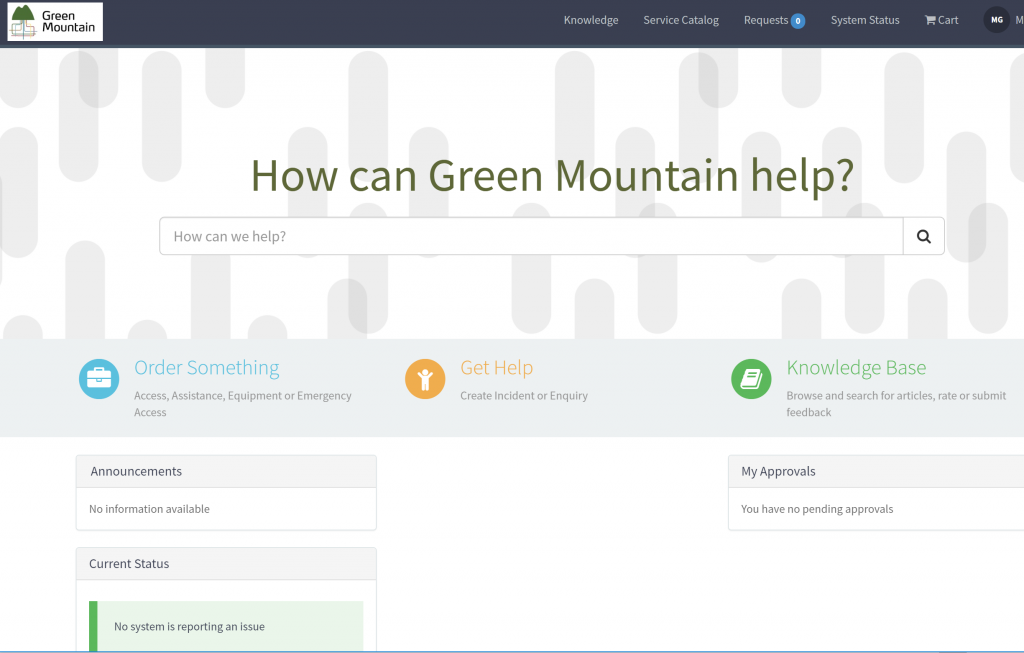 customer portal, A customer portal to count on