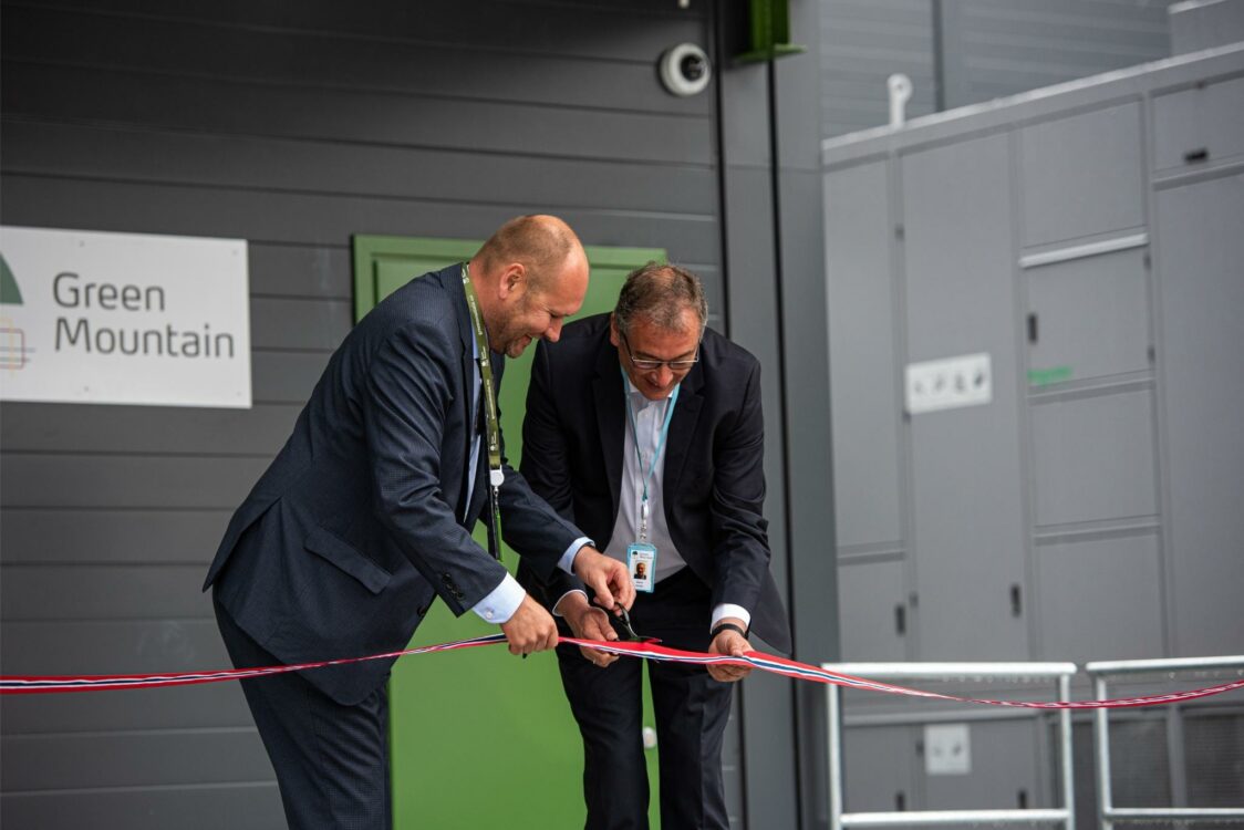 Opening of data center with client