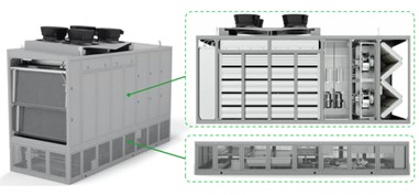 Cooling System at data center in Rjukan