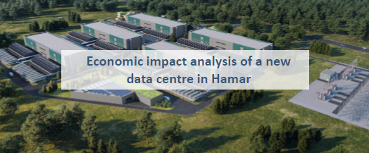 Front page of Economic Impact Report on Green Mountain Data Center