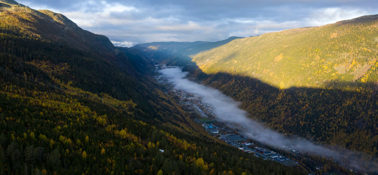 The Valley of Rjukan